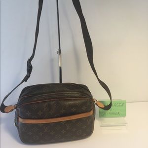 Authentic pre owned Louis Vuitton Reporter Pm